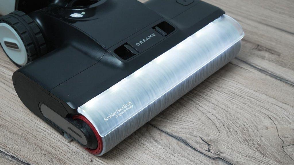 Dreame H14 Dual : Rétroéclairage dans un aspirateur lave-linge