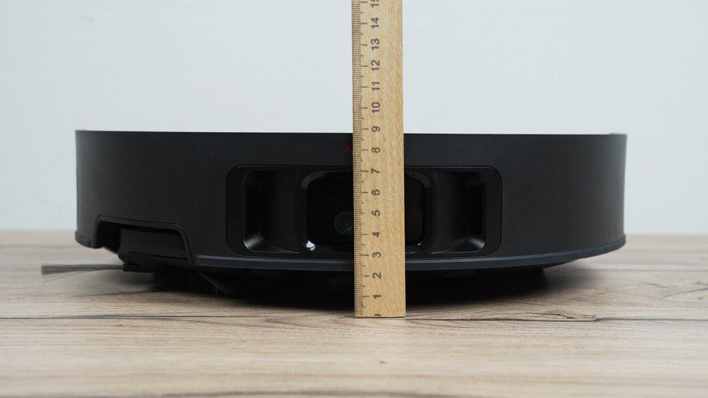 Dreame X40 Pro Ultra : Hauteur du boîtier