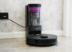 Midea VCR S10 Plus : station sans sac, élévateur de serviettes, 4000 Pa !