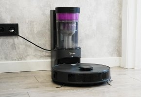 Midea VCR S10 Plus : station sans sac, élévateur de serviettes, 4000 Pa !