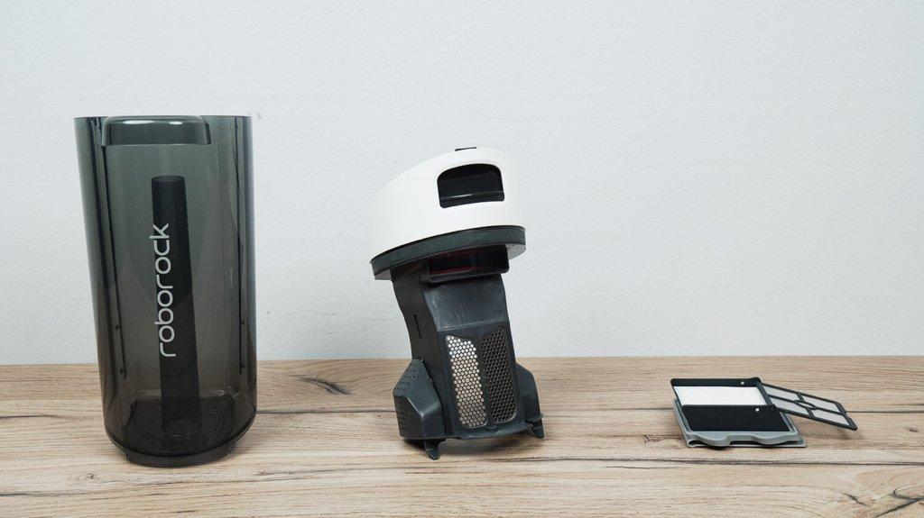 Roborock Dyad Pro Combo : Système de filtration intégré au réservoir