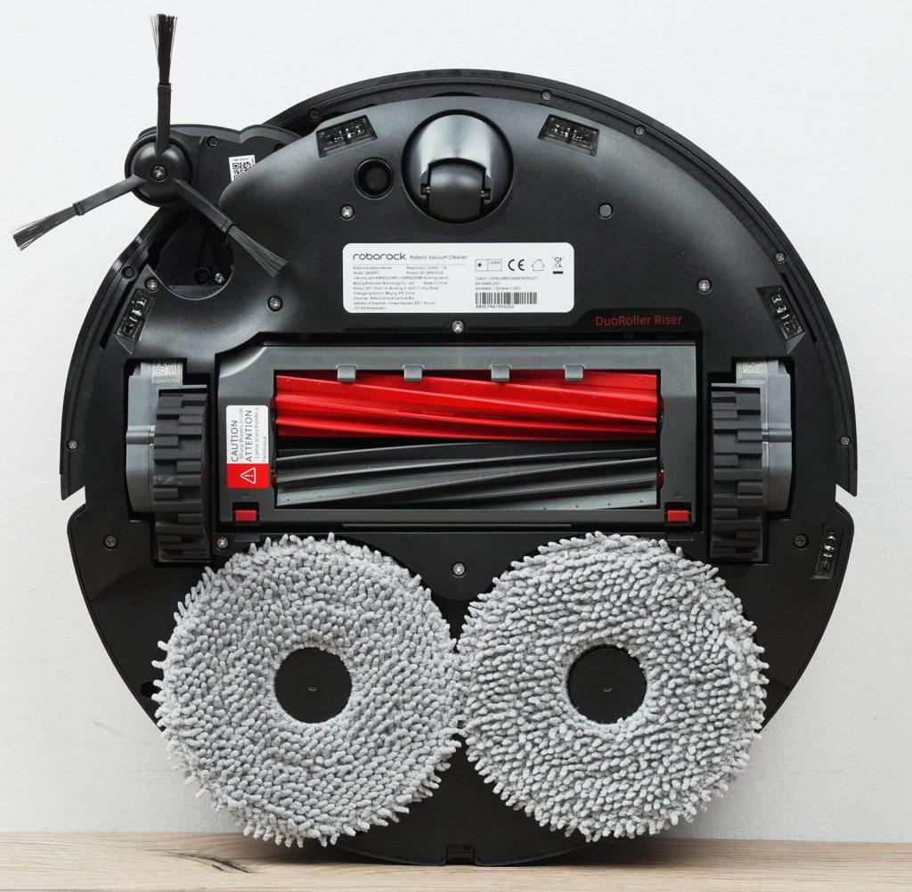 Roborock Qrevo Master : Vue de dessous