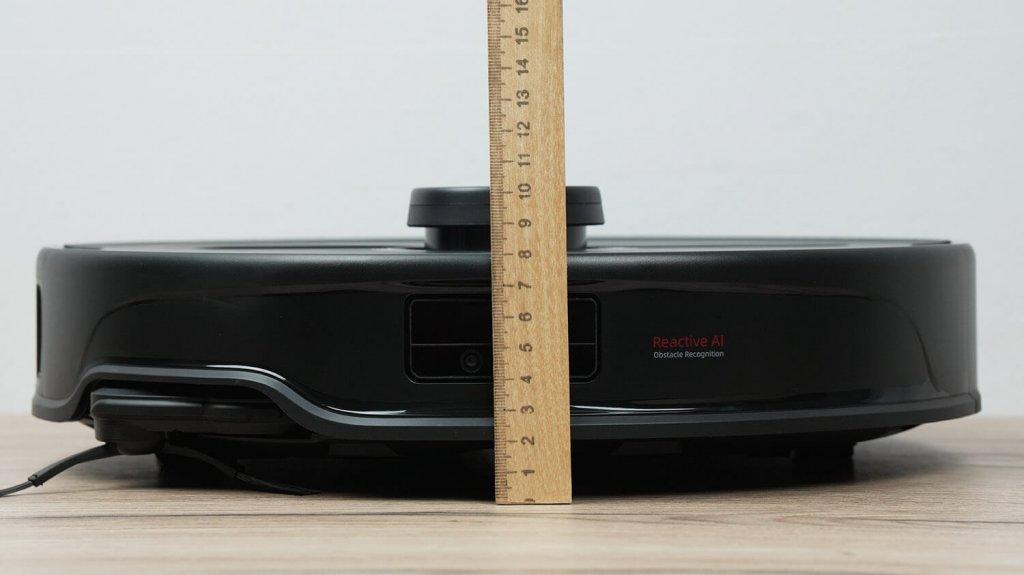 Roborock Qrevo Master : Taille du corps