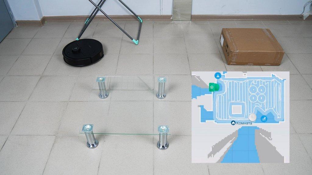 Roborock Qrevo Master : Parcourir un parcours d'obstacles