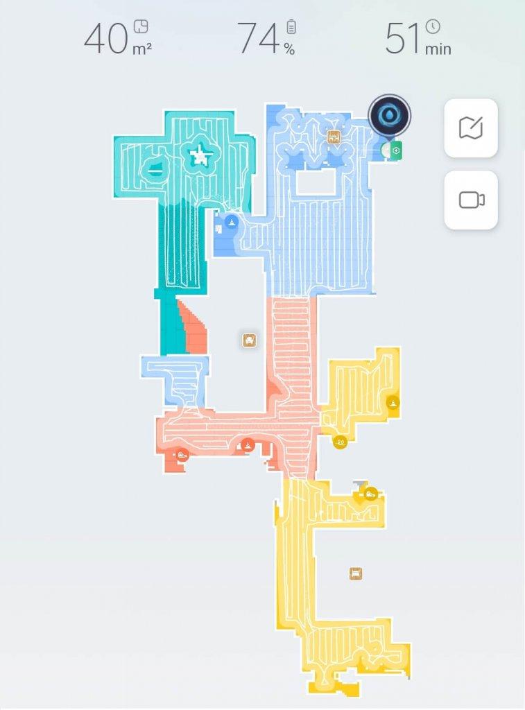 Roborock Qrevo Master : Navigation à l'échelle de la pièce
