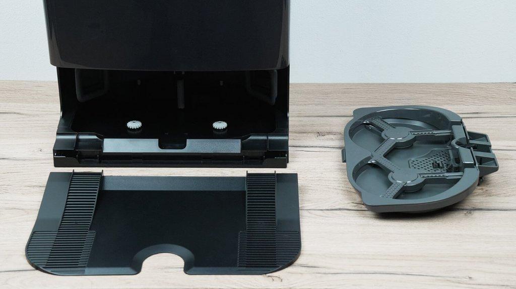 Roborock Qrevo Master : Bac et drain amovibles