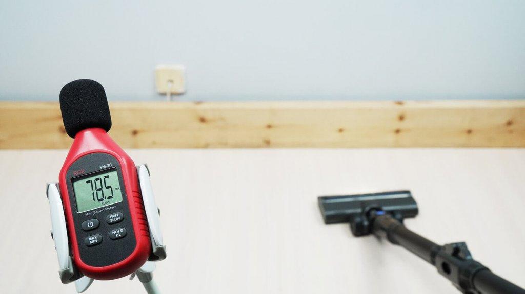 Dreame Trouver J30 : Niveau sonore
