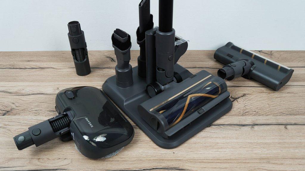 Dreame R20 Aqua : Rangement d'accessoires sur pied