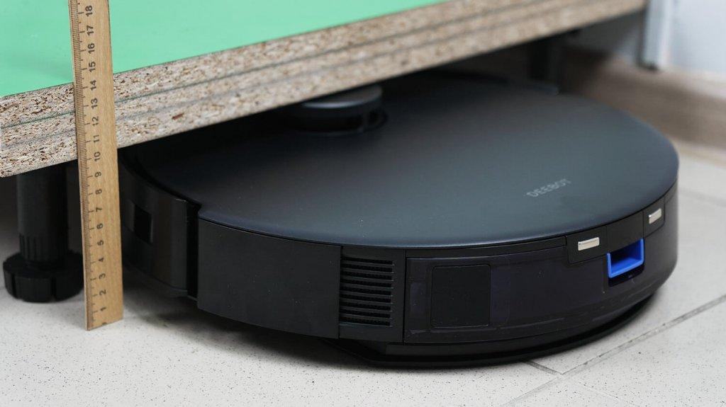 ECOVACS DEEBOT N20 Pro Plus : Passage sous les meubles bas
