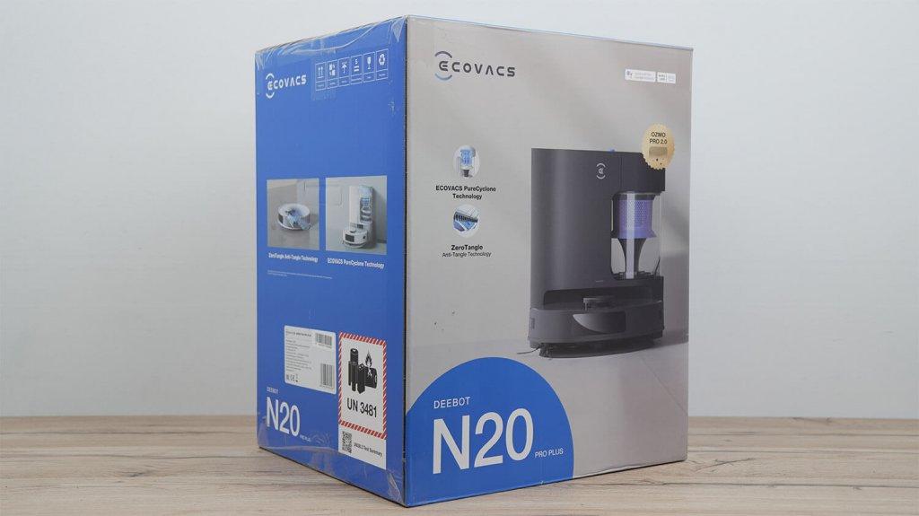 ECOVACS DEEBOT N20 Pro Plus : Boîte