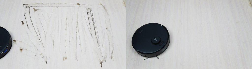 ECOVACS DEEBOT N20 Pro Plus : Élimination des saletés