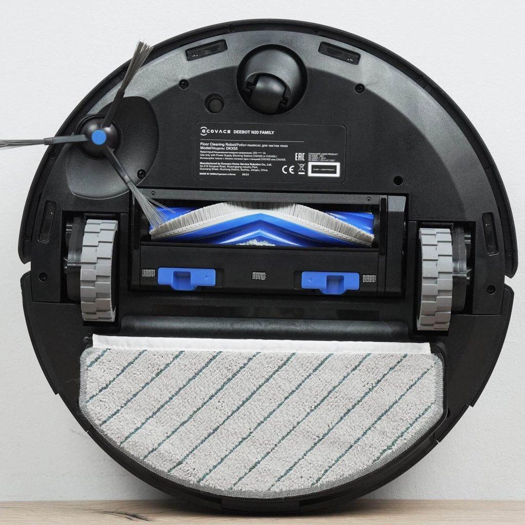 ECOVACS DEEBOT N20 Pro Plus : Vue de dessous
