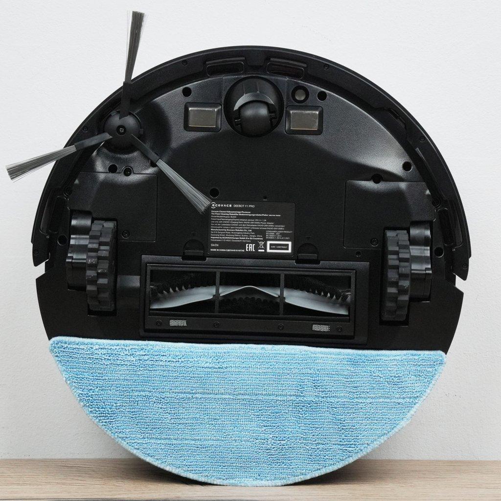ECOVACS DEEBOT Y1 Pro : Vue de dessous