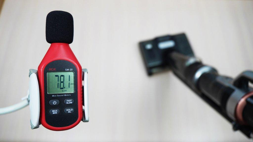 Jimmy HW11 Pro Max : Niveau sonore