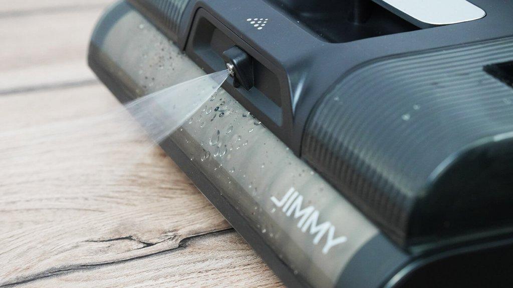 Jimmy HW11 Pro Max : Alimentation en eau avant les rouleaux