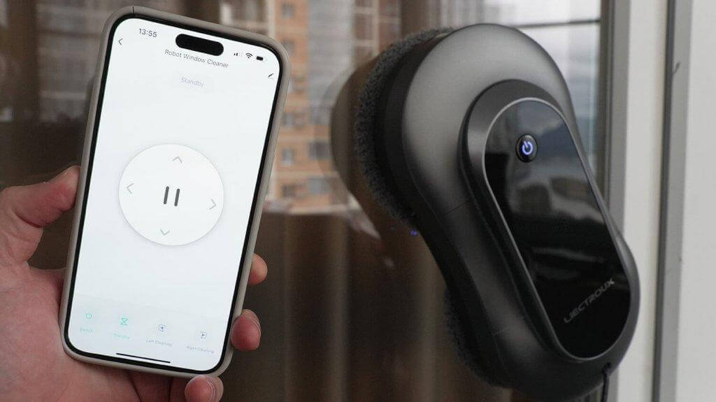 Liectroux YW810 : Contrôle par application