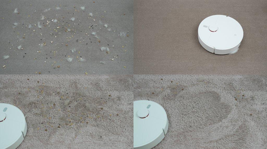 Xiaomi Mijia H40 : Nettoyage de tapis