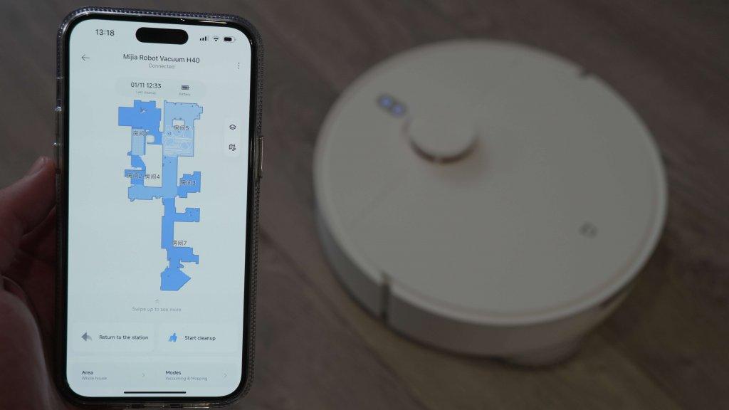Xiaomi Mijia H40 : Contrôle via application