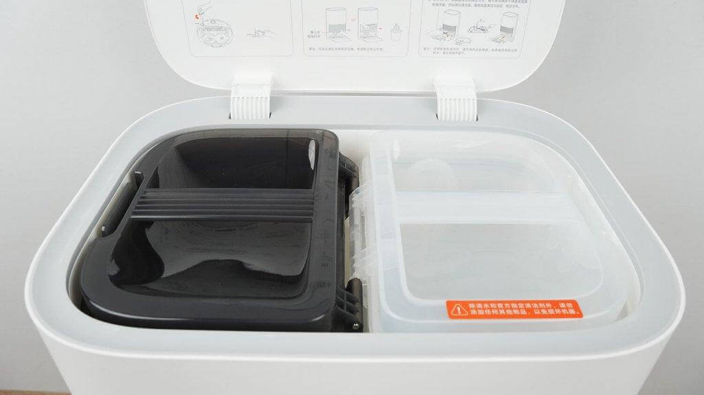 Xiaomi Mijia M40 : Réservoirs d'eau