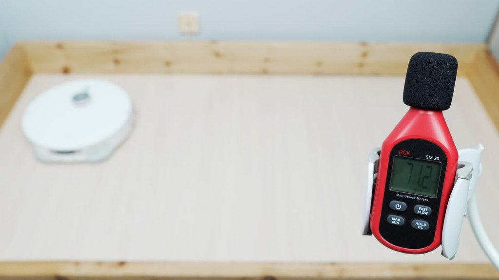 Xiaomi Mijia M40 : niveau de bruit