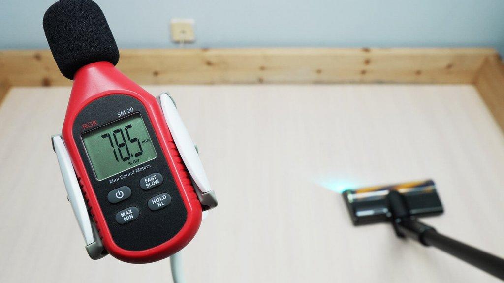 Station Dreame Z40 : Niveau sonore de l’aspirateur