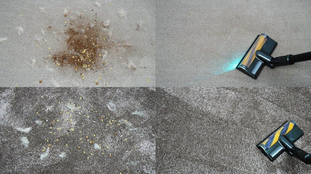 Station Dreame Z40 : Nettoyage de tapis