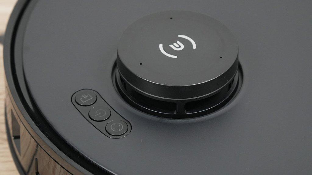 ECOVACS DEEBOT T30S COMBO : Lidar et panneau de commande