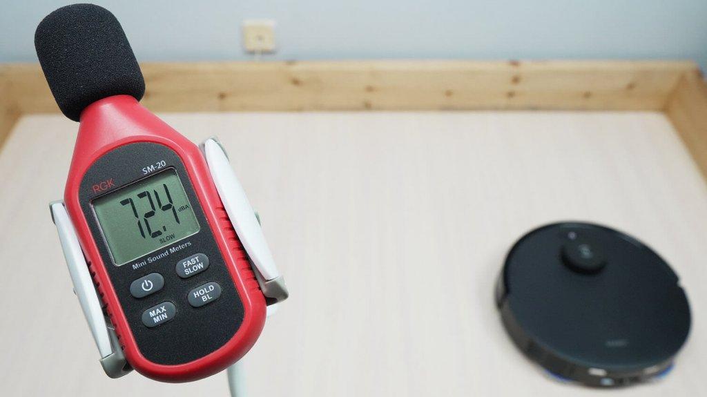 ECOVACS DEEBOT T30S COMBO : Niveau sonore