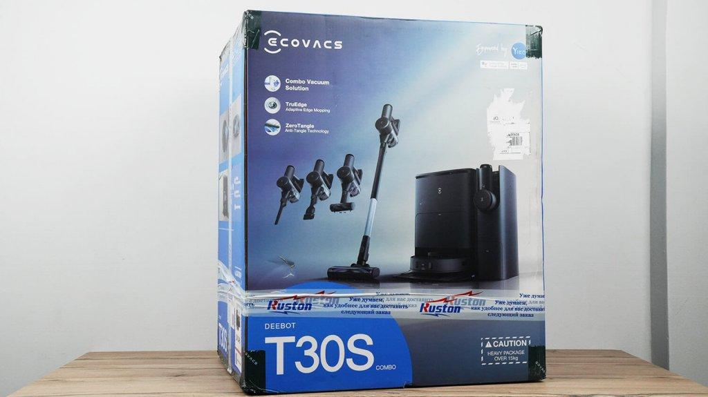 ECOVACS DEEBOT T30S COMBO : Boîte