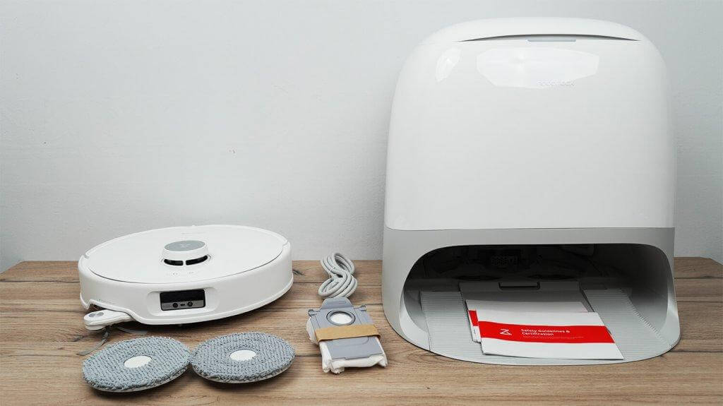 Roborock Qrevo Curv : Contenu de l'emballage