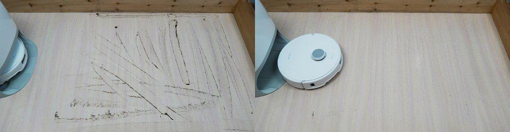 Roborock Qrevo Curv : Élimination des saletés