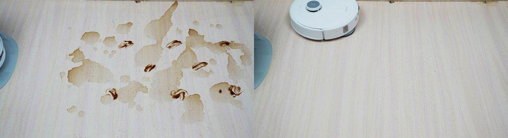 Roborock Qrevo Curv : Élimination des taches tenaces