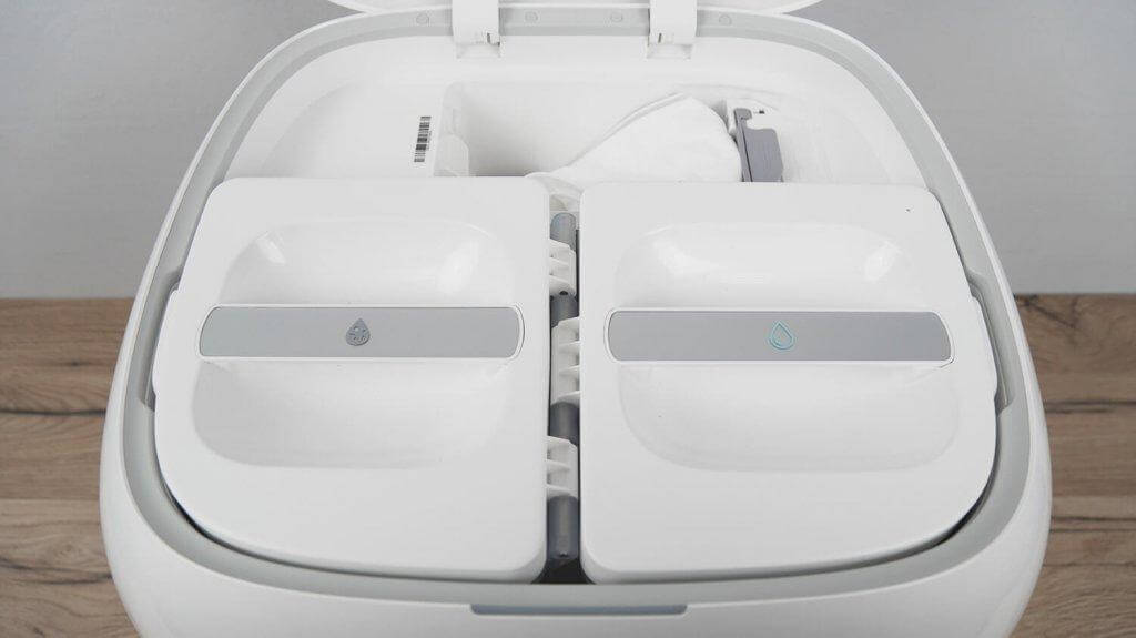 Roborock Qrevo Curv : Placement du char