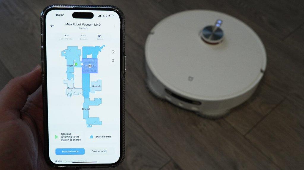 Xiaomi Mijia M40 : Contrôle via application