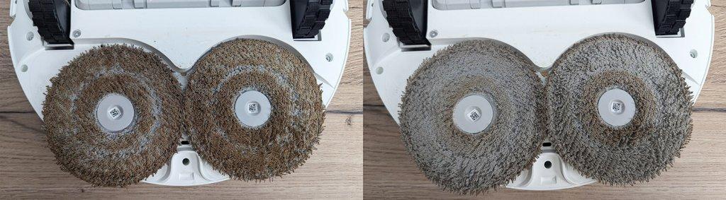Xiaomi Mijia M40 : Qualité de lavage des lingettes