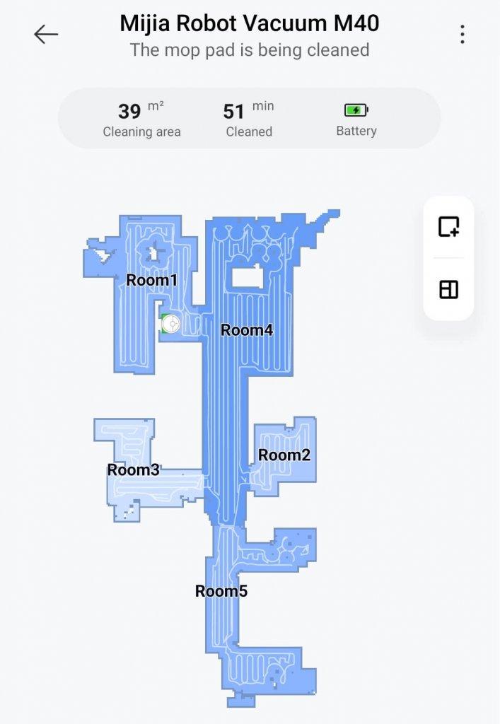 Xiaomi Mijia M40 : Navigation vers l’accueil