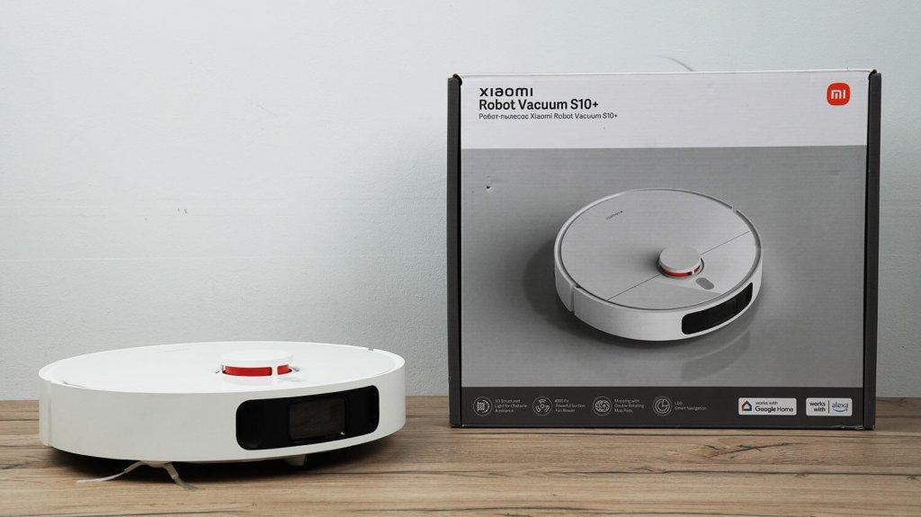 Aspirateur robot Xiaomi S10+ : Robot et boîte
