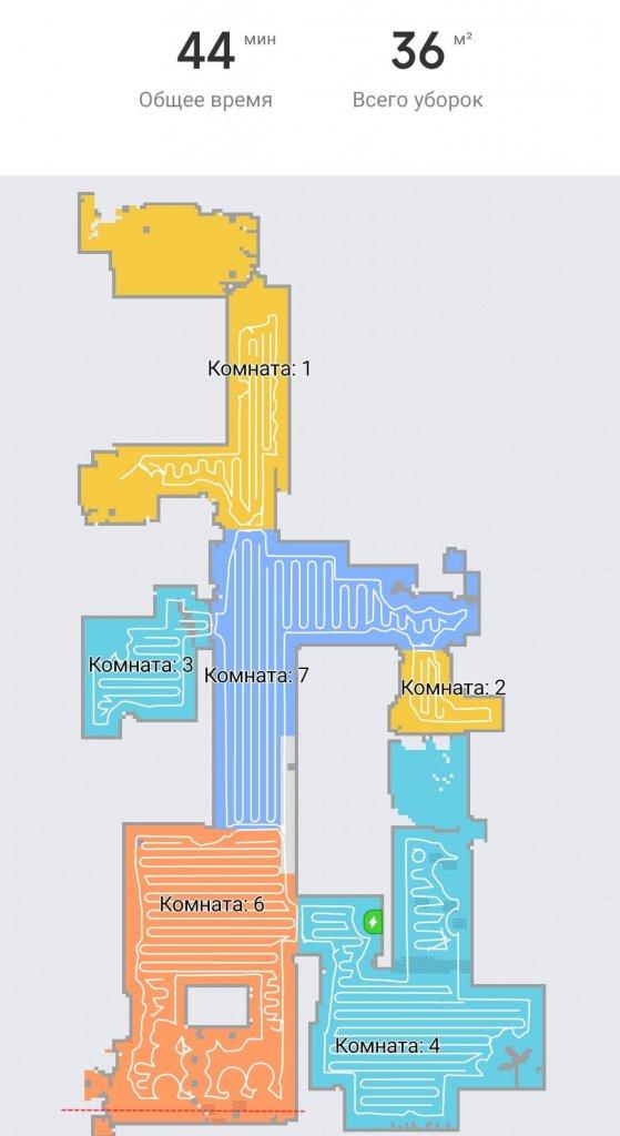 Aspirateur robot Xiaomi S10+ : Navigation vers le domicile