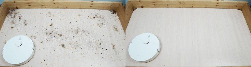 Aspirateur robot Xiaomi S10+ : Nettoyage à sec