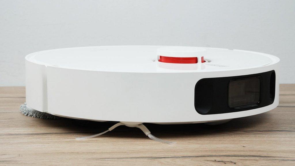 Aspirateur robot Xiaomi S10+ : Vue latérale