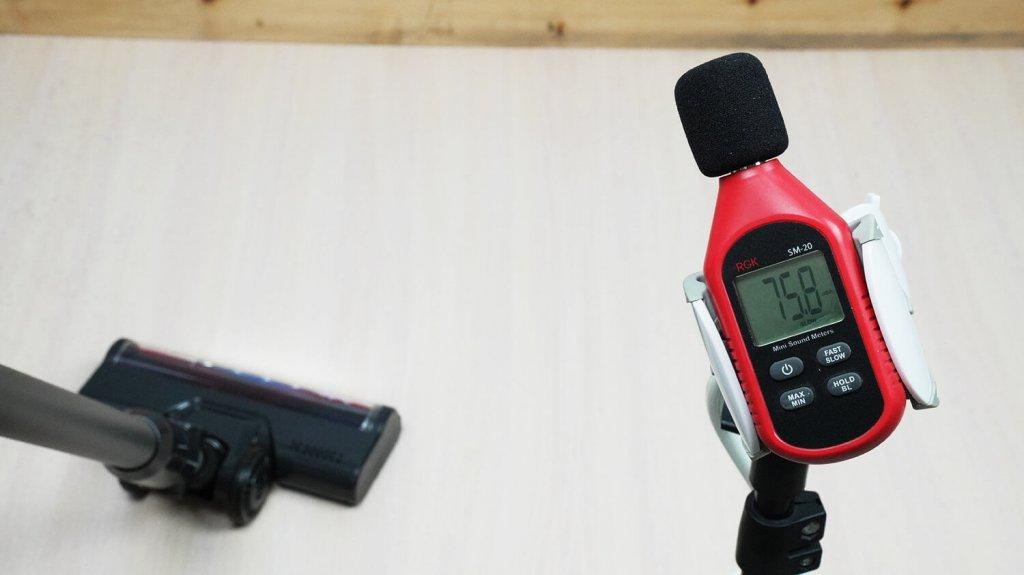 Redkey P9 : Niveau sonore