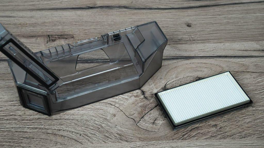 Roborock Saros 10R : Collecteur de poussière