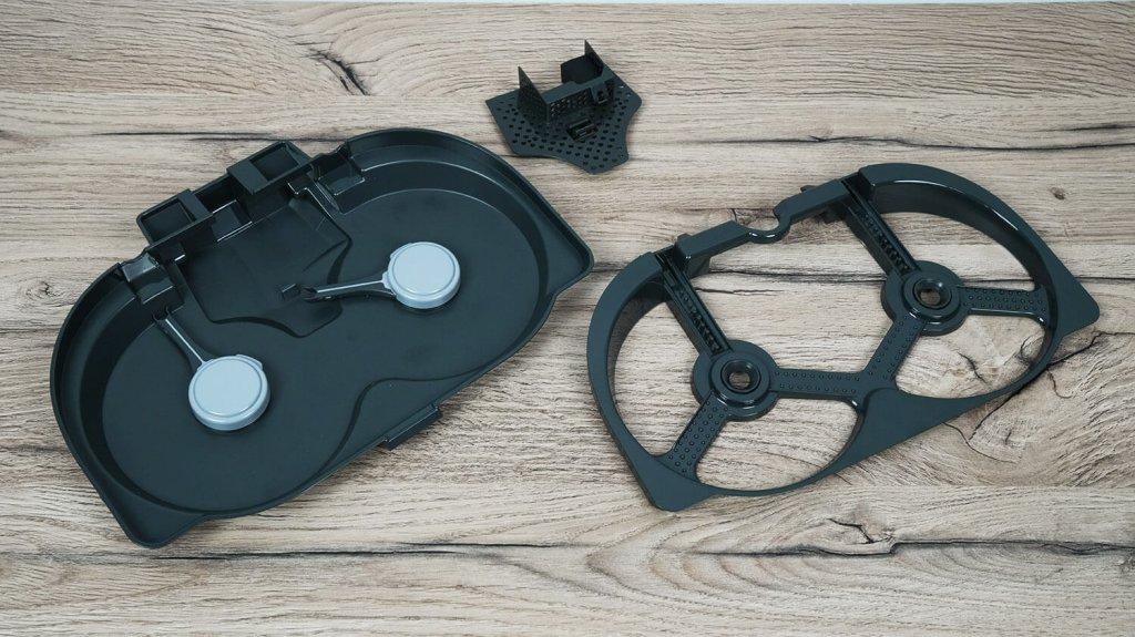 Roborock Saros 10R : Plateau amovible pour lingettes de lavage