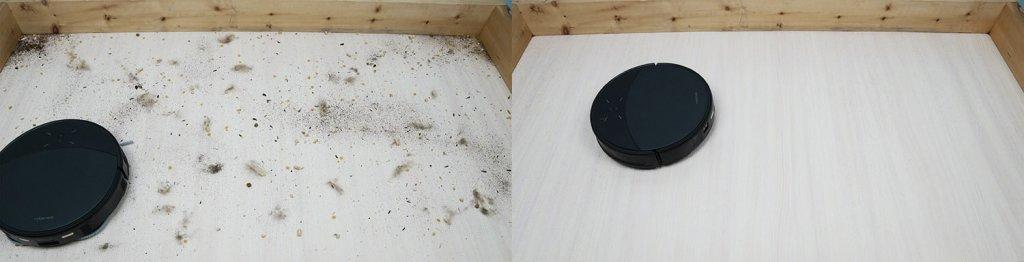 Roborock Saros 10R : Nettoyage à sec