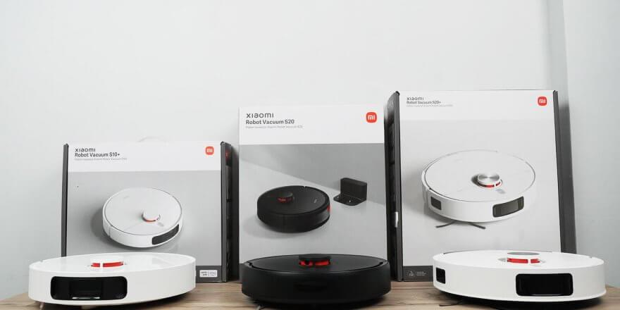 Comparaison des aspirateurs robots Xiaomi S10+, S20 et S20