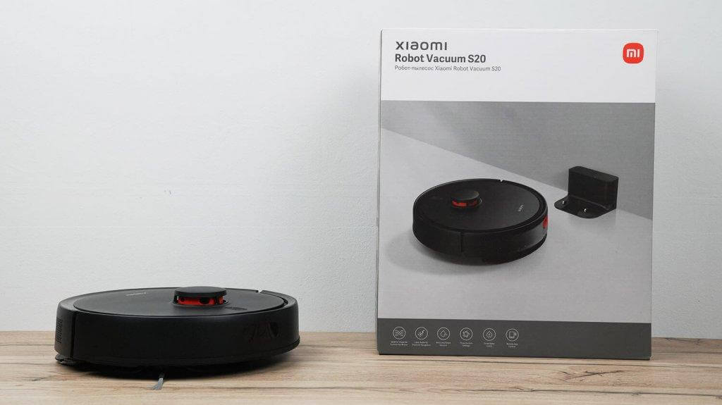 Aspirateur robot Xiaomi S20 : Robot et boîte