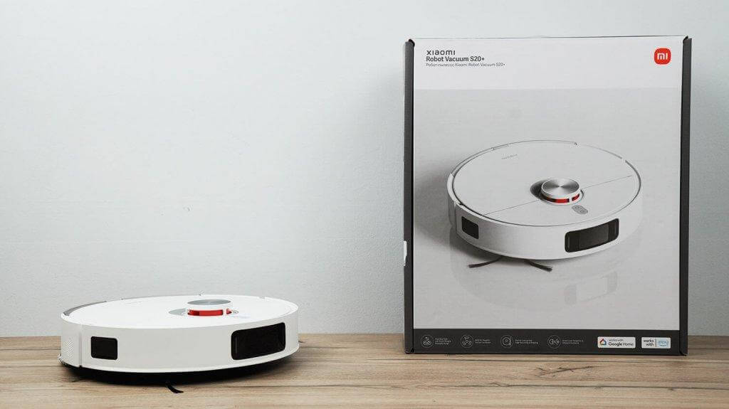 Aspirateur robot Xiaomi S20+ : Robot et boîte