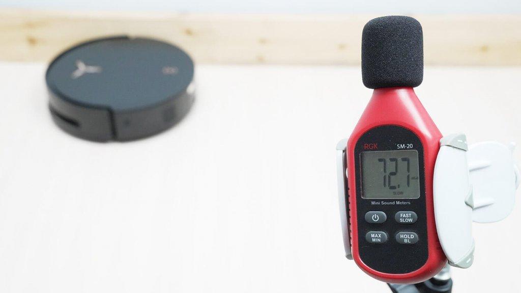 ECOVACS DEEBOT X8 Pro Plus : Niveau sonore