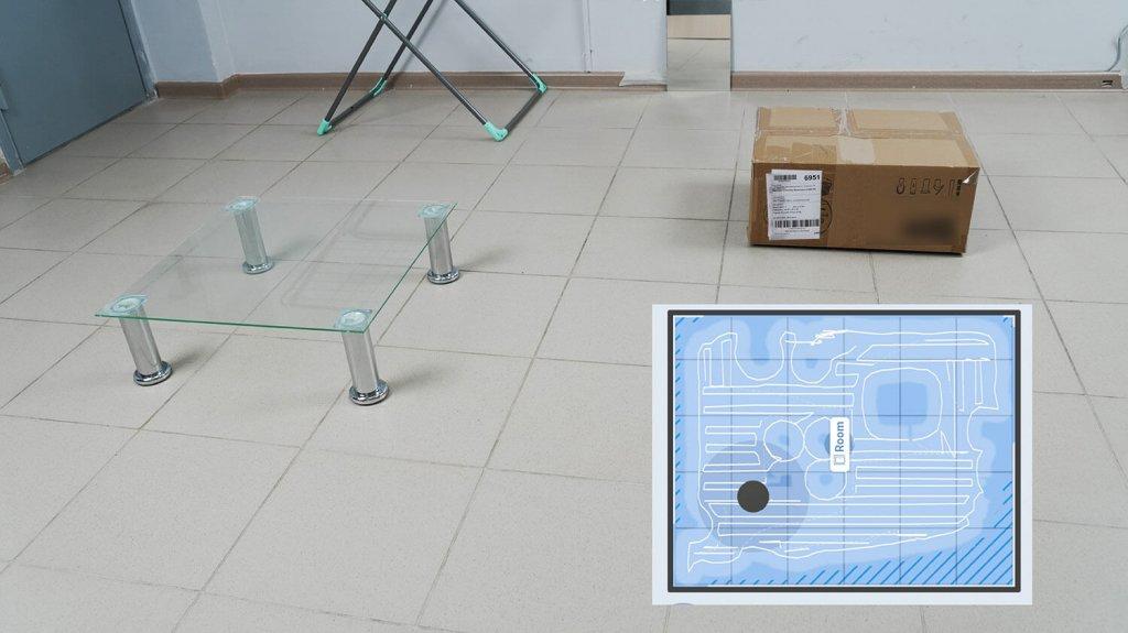 ECOVACS DEEBOT X8 Pro Plus : Navigation dans toute la pièce