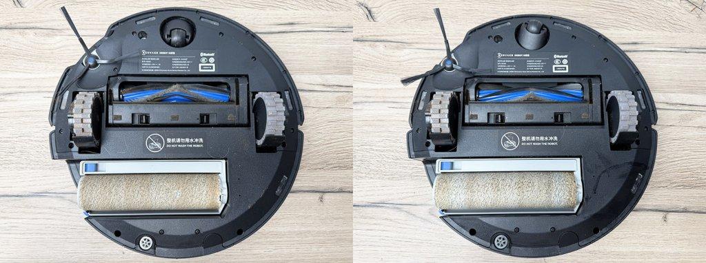 ECOVACS DEEBOT X8 Pro Plus : Rouleau autonettoyant